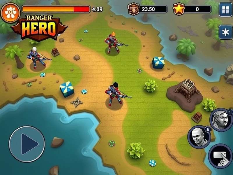 Indian Archero Ranger Hero gameplay screenshot